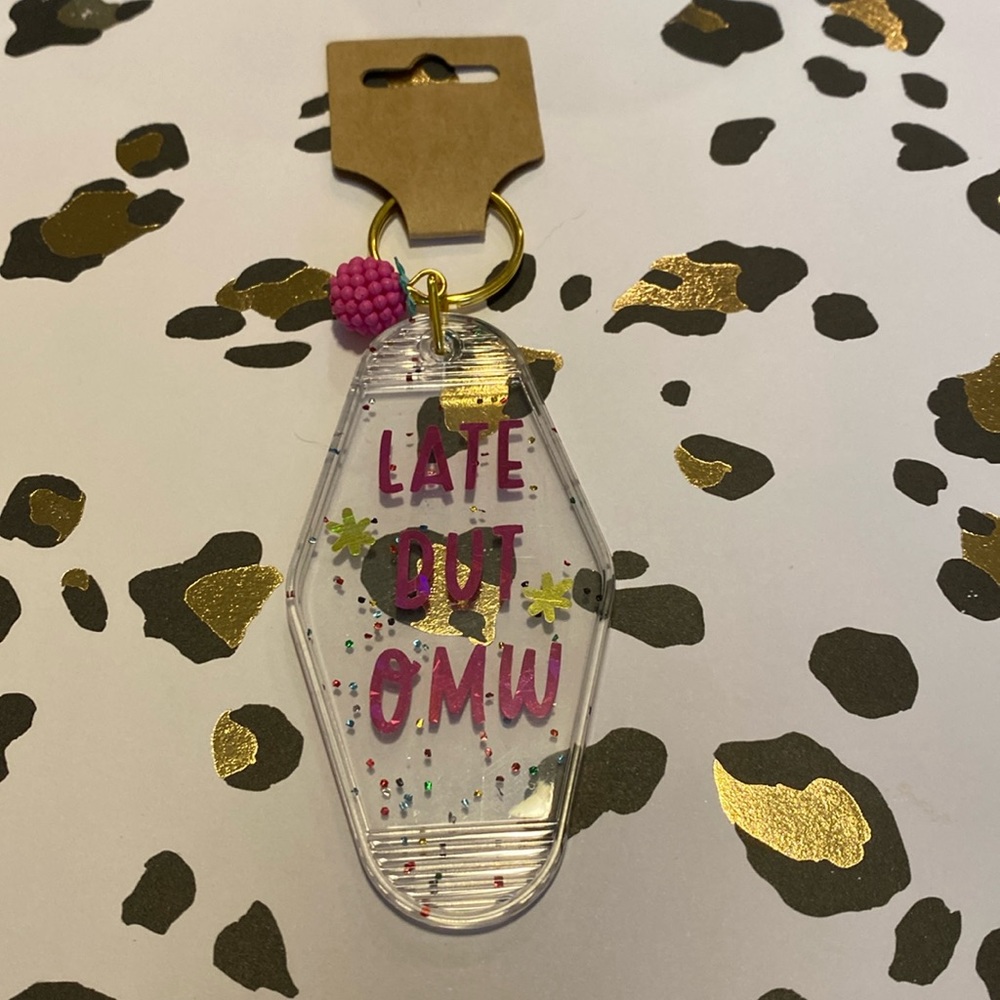 Motel Keychain